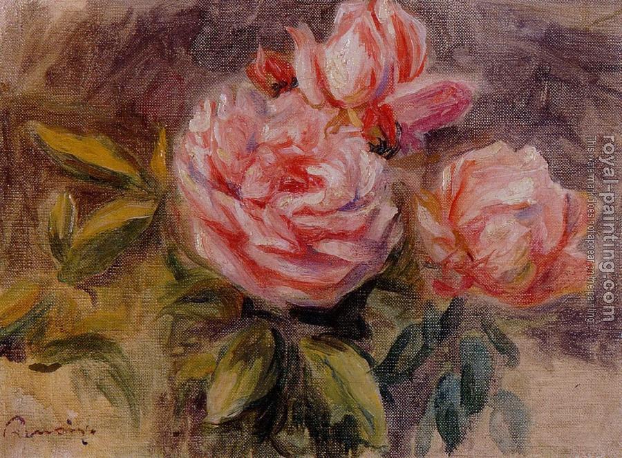 Pierre Auguste Renoir : Roses III Pierre Auguste Renoir : Roses III
